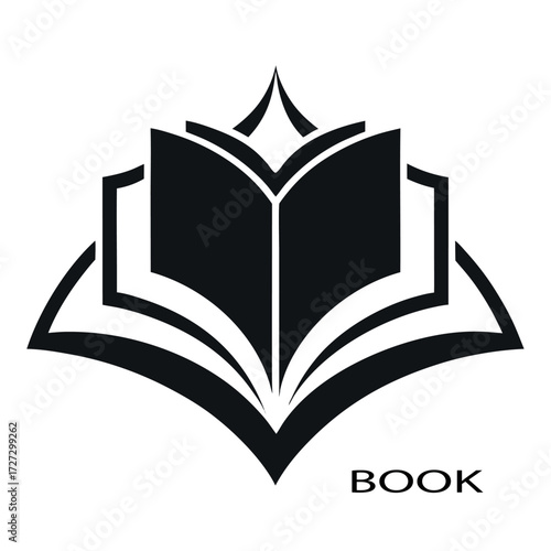 create-a-book-logo-silhouette-vector-design-withou.eps