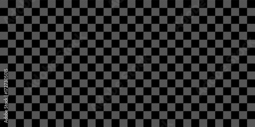 Background illustration of black Japanese pattern (checkered pattern).