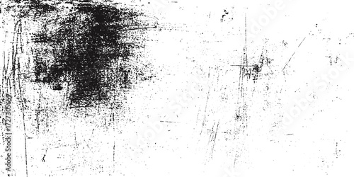 Distressed overlay texture of rusted peeled metal. grunge background.