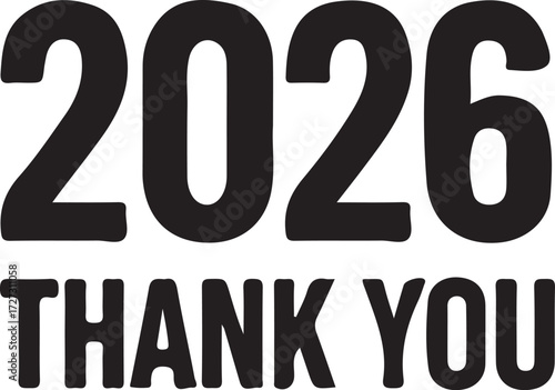 Thank You Gratitude Silhouette Vector image