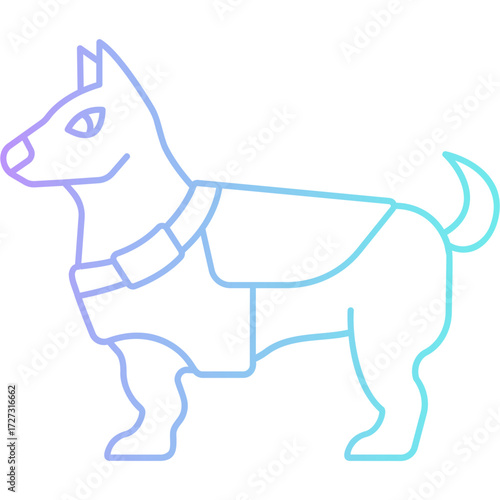 Police Dog Icon