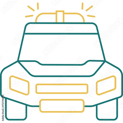 Police Vehicle Icon