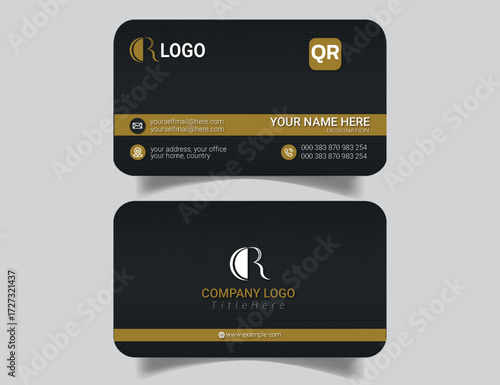 Stunning Unique Business Card with Professional Outlook