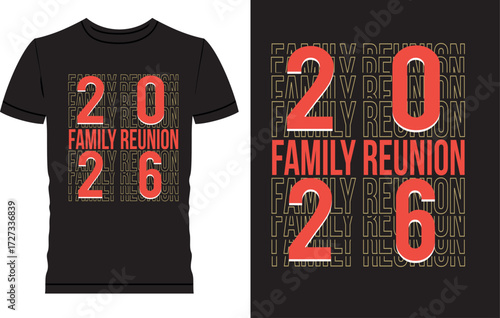 Family Reunion t shirt design