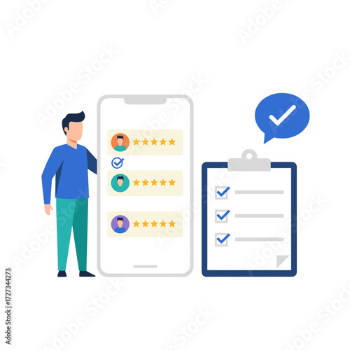 Businesses carry out online surveys to gather customer feedback