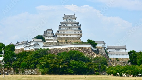 Medieval castle of Himeji. Japan