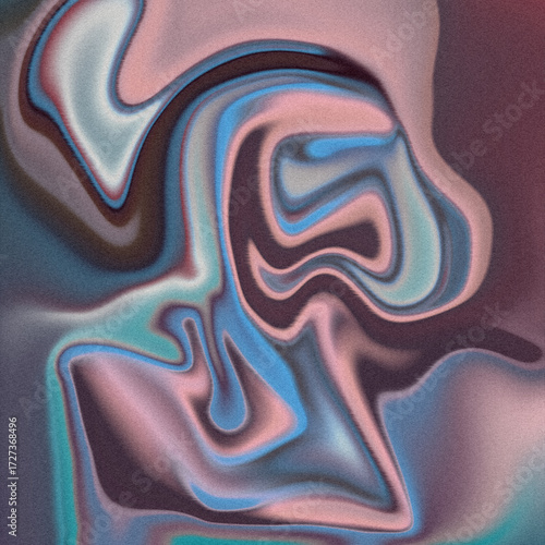 ILLUSTRATION ABSTRACT MARBLE BACKGROUND ELEGANT GRADIENT MESH BLUE ORANGE PINK PURPLE SMOOTH COLOR WITH GRAINY TEXTURE DESIGN TEMPLATE GOOD FOR MODERN WEBSITE, WALLPAPER, COVER DESIGN 