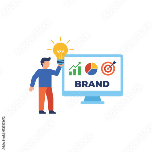 A branding specialist crafts a brand strategy to boost brand awareness