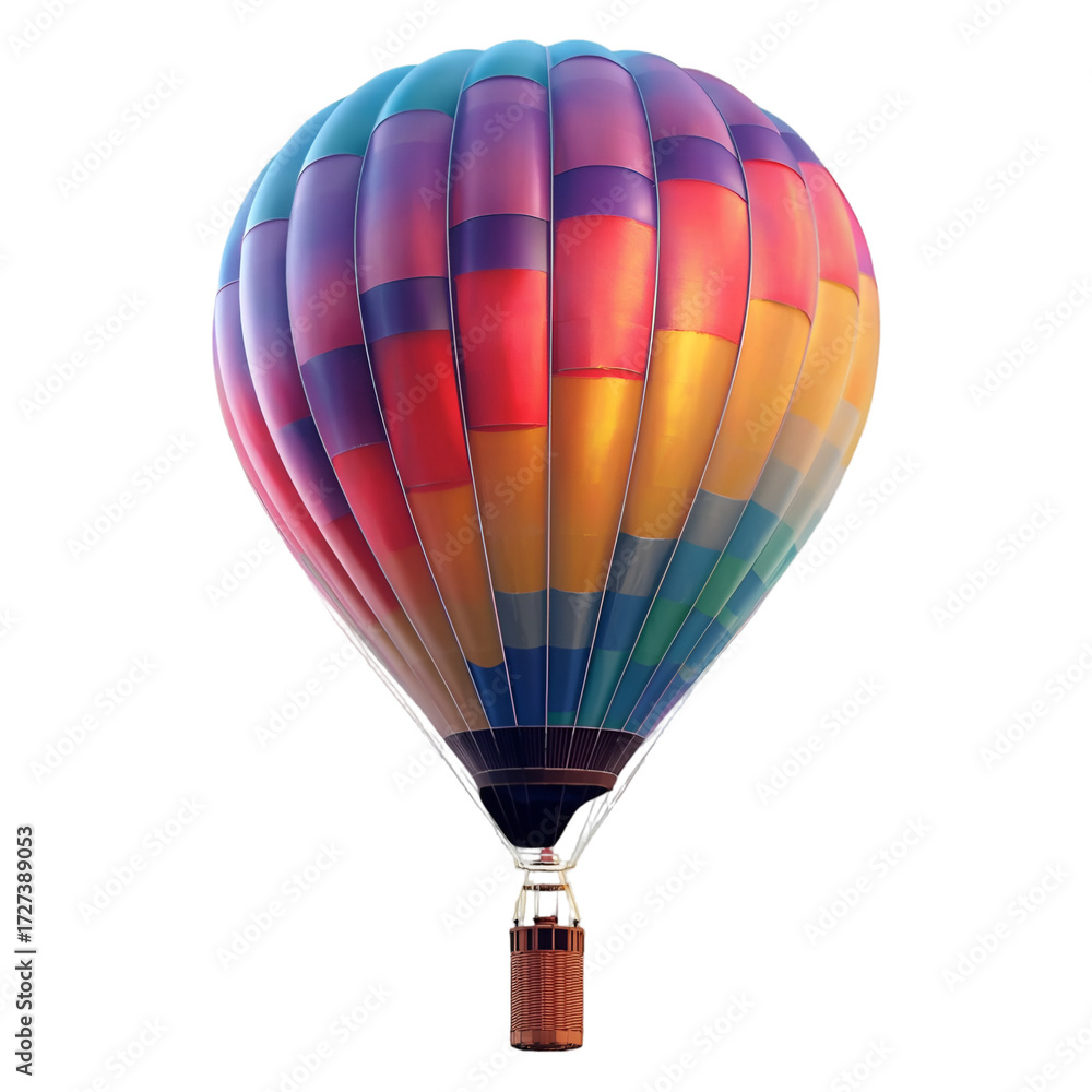 Fototapeta premium colorful hot air balloon
