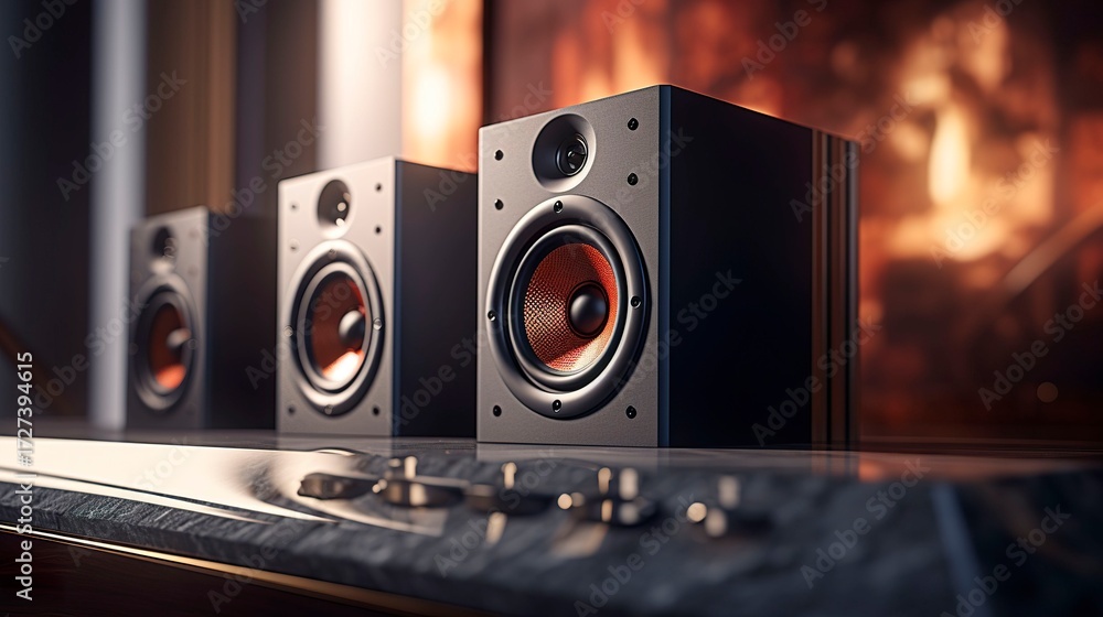 custom made wallpaper toronto digitalA photo of a speaker with surround sound
