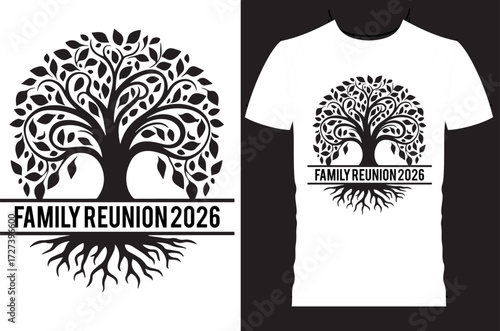 Family Reunion t shirt design