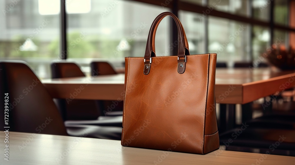 custom made wallpaper toronto digitalA photo of a stylish tote bag on a display table