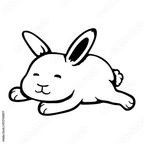 Napping Bunny Rabbit Pet Tired Animal Sleeping Sleepy