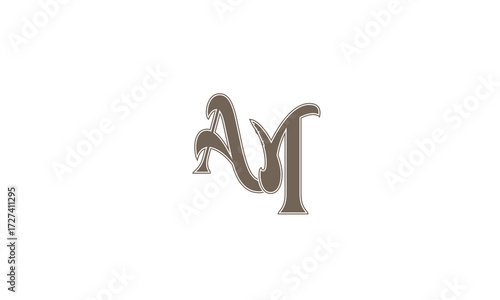 AN,NA,A,N,AN abstract, letters, logo, monogram, style, symbols, ambitions, icons, 
