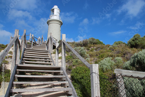 lighthouse at rottnest island in australia
