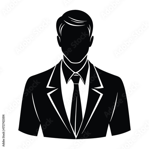 A sharp, professional male lawyer silhouette stands confidently, briefcase in hand, ready to defend justice with authority and expertise in the courtroom.
