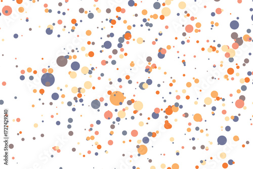 Light multicolor background, colorful vector texture with circles. Splash effect banner. Glitter silver dot abstract illustration with blurred drops of rain. Pattern for web page, banner,poster, card.