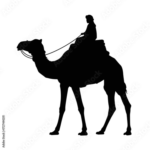 camel, rider, silhouette, vector, clipart, desert, animal, travel, safari, journey, nomad, outline, caravan, transport, wilderness, hump, reins, illustration, graphic, drawing, ride, tourism, explorat