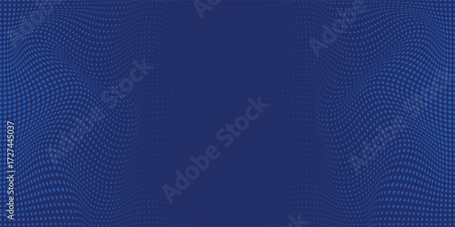 abstract halftone texture blue background in geometric style. eps 10