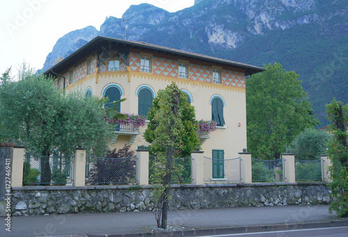 Building in Salo, Lake, Garda, Italy