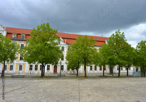 Historical building of the parliament of Saxony Anhalt