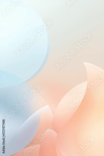 Soft pastel gradient background