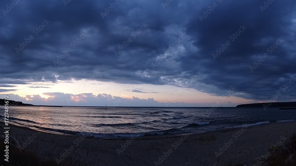Obraz premium View from Black sea at Varna - BG