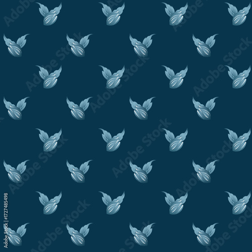 multi colored decorated hand drawn rendered traced embraided ornamental all over base background. repeat pattern geometrical texture border ethnic tribal creative design	
