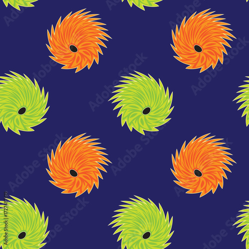 multi colored decorated hand drawn rendered traced embraided ornamental all over base background. repeat pattern geometrical texture border ethnic tribal creative design	
