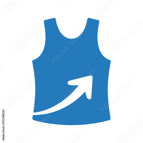 Tank top, sleeveless shirt icon 