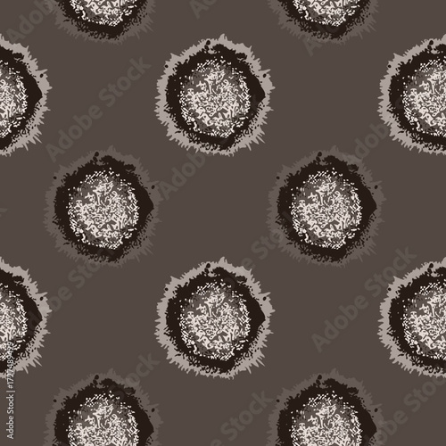 multi colored decorated hand drawn rendered traced embraided ornamental all over base background. repeat pattern geometrical texture border ethnic tribal creative design	
