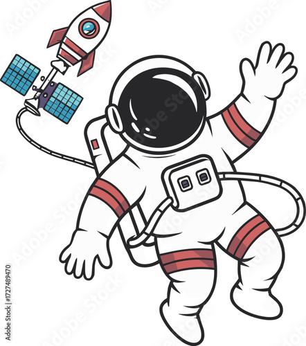 Adventures in Outer Space Exploring the Cosmos with Astronauts Rockets and Satellites Discovering New Worlds and the Wonders of the Universe
