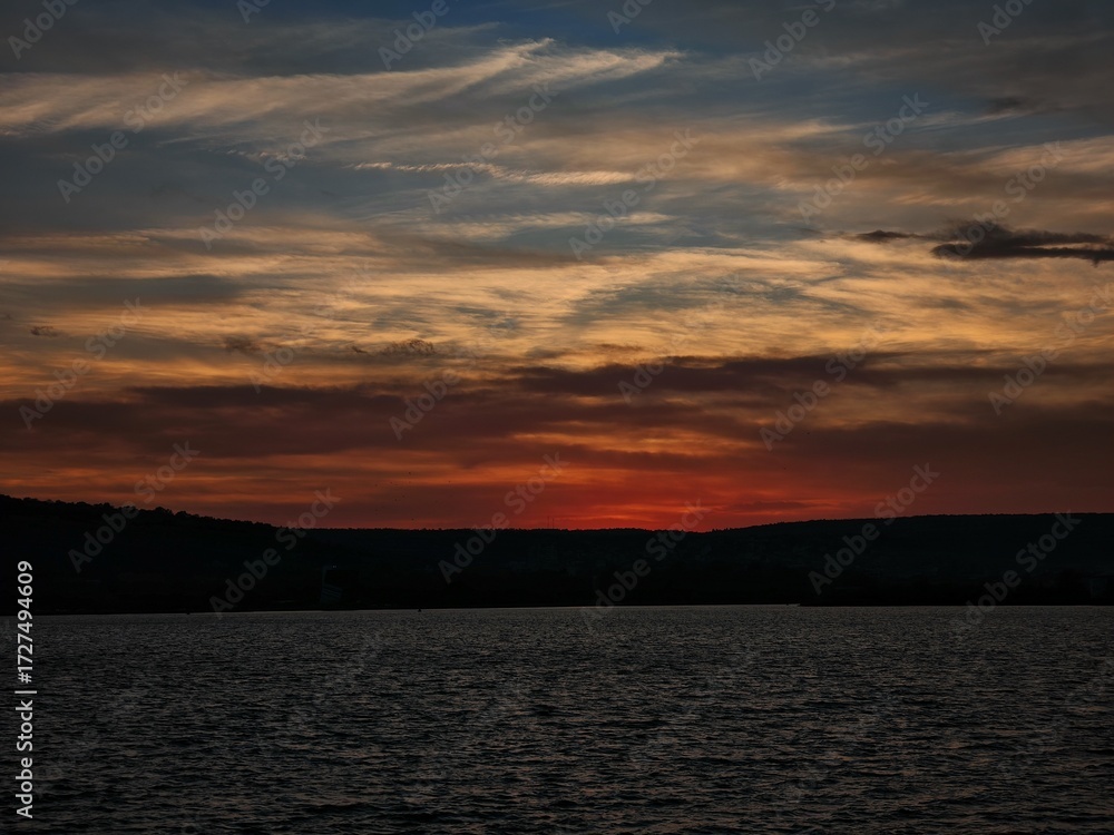 Naklejka premium Nice view from Varna and Black sea