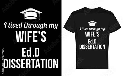 Doctor of education ed d graduation banner design celebrating academic achievement