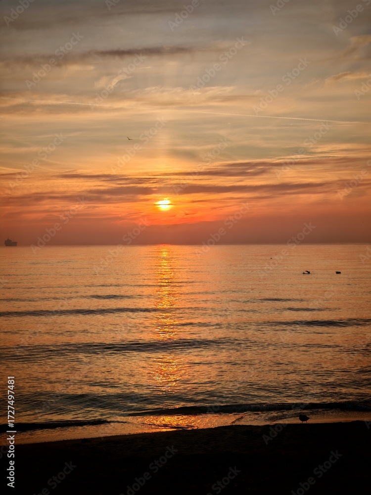 Obraz premium Nice view from Varna and Black sea