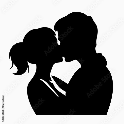 Kiss nose romantic