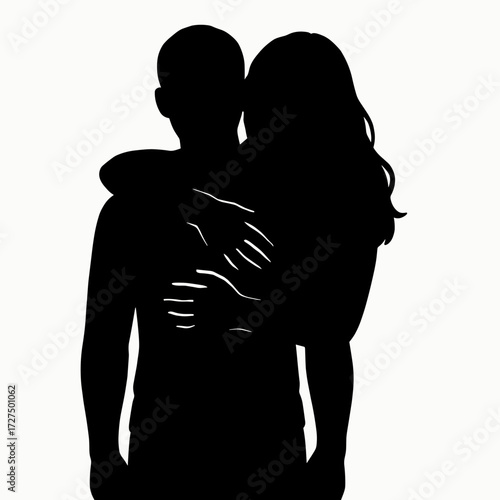 Surprise back hug