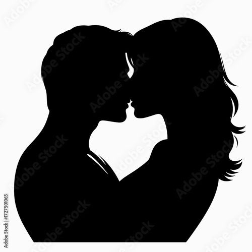 Kiss nose romantic