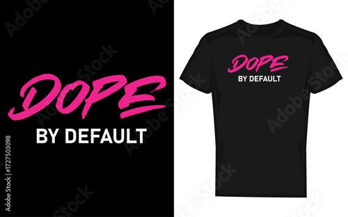 Cool girl statement with bold typography and vibrant color accents