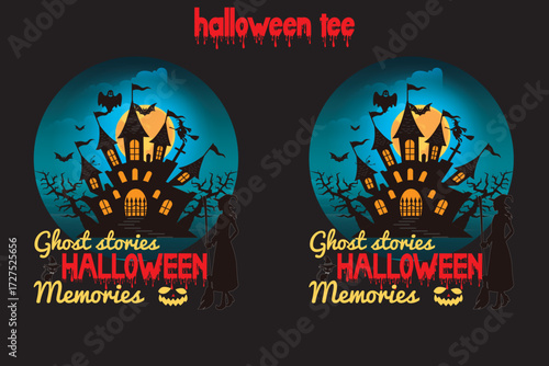 Ghostly -Halloween- Memories- T-Shirt