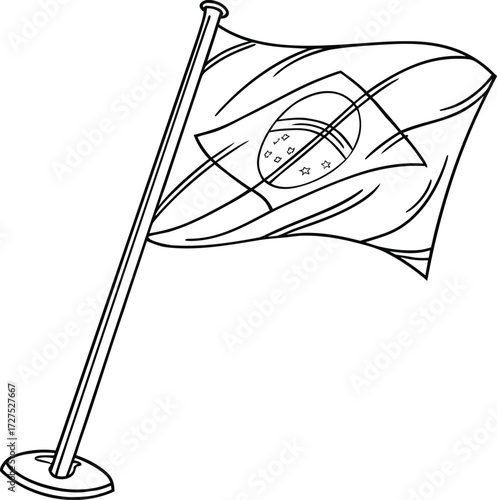 set of flags of european countries