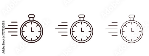 Express icons in thin line symbols with editable strokes