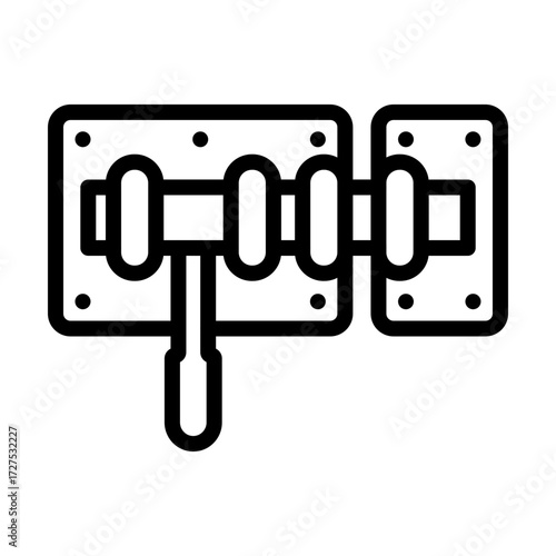 Latch line icon