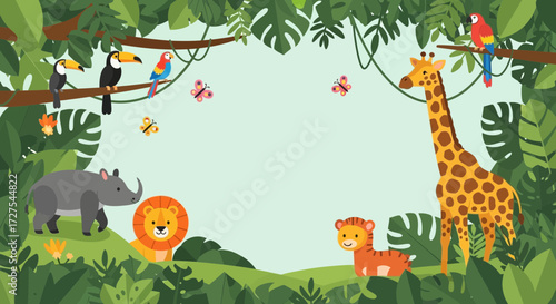 animals in the forest