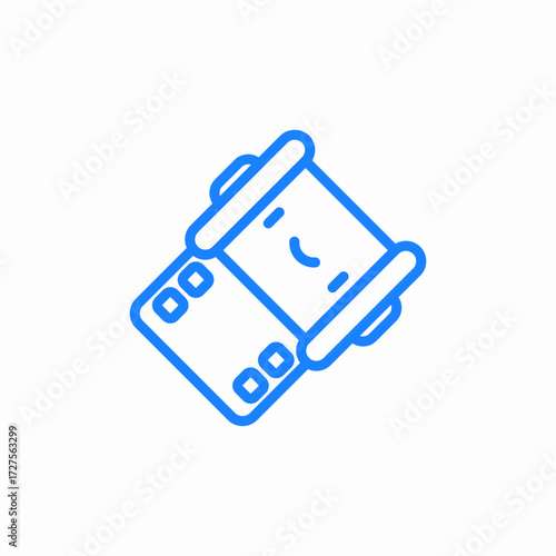 film roll icon sign vector