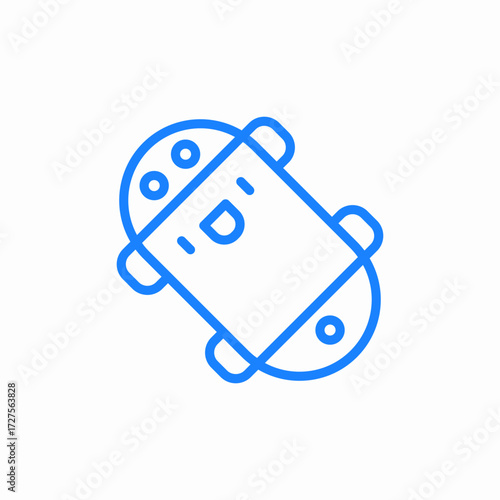 gaming controller icon sign vector