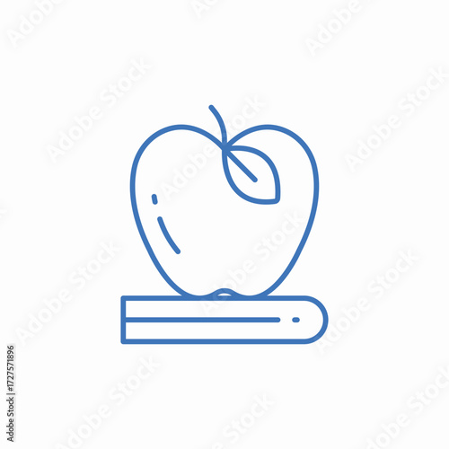 study book icon sign vector