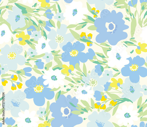 seamless floral pattern,background pattern trending floral