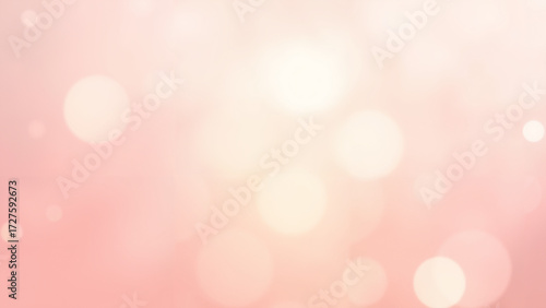 Soft pink bokeh background with gentle glow and light reflections  