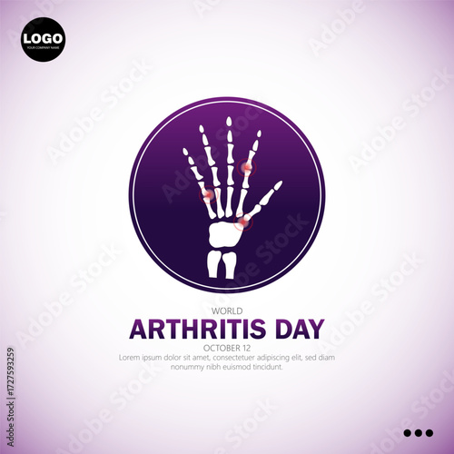 World Arthritis Day, observed on October 12th, aims to raise awareness about arthritis.